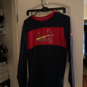 Men’s Size M Fanatics St. Louis Cardinals Long Sleeve T